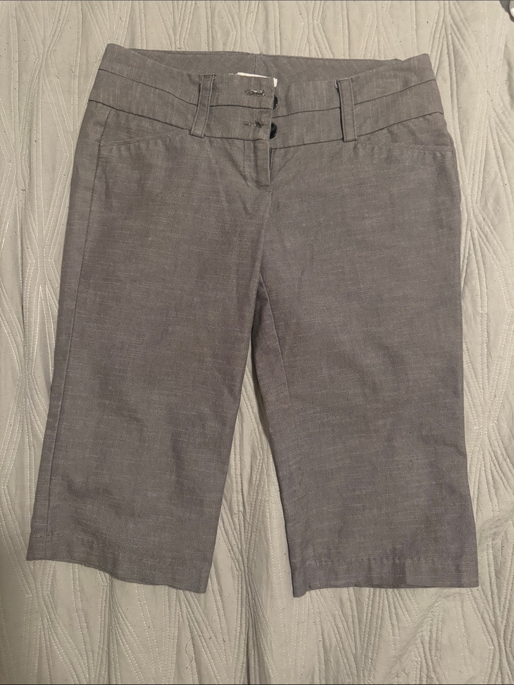 Charlotte Russe Light Gray Casual Shorts